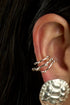 Earcuff - Burbujas en Plata Ley 950
