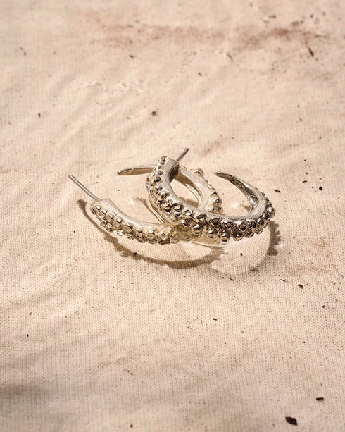 Candongas Tentáculos Plata Ley 950