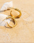 Candongas Tentáculos - Bronce con baño en Oro 24 k