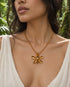 Cadena Cattleya – Collar de Orquídea Artesanal