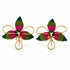 Maxi Cattleya Tejida | Aretes artesanales colombianos