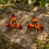 Maxi Cattleya Tejida | Aretes artesanales colombianos