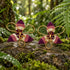 Maxi Cattleya Tejida | Aretes artesanales colombianos