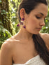 Maxi Cattleya Tejida | Aretes artesanales colombianos