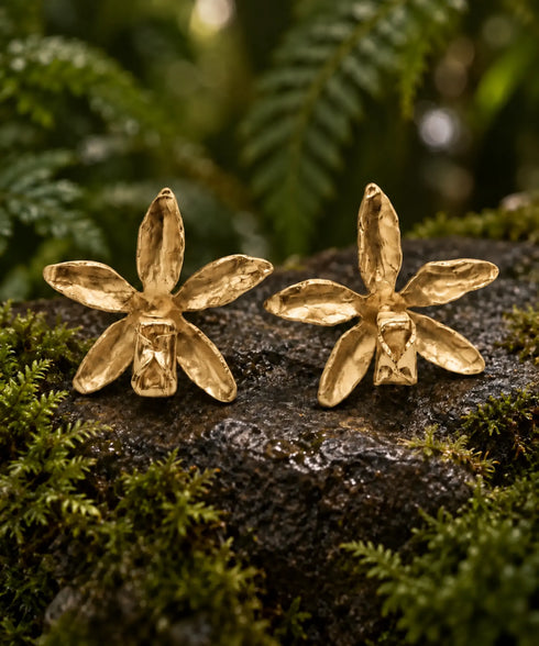 Topos Mini Cattleya – Orquídea Dorada Artesanal